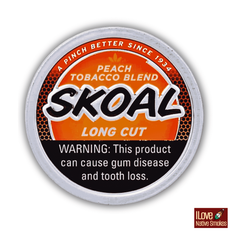 Skoal Peach Long Cut Dipping Tobacco