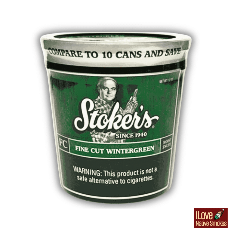 Stokers Wintergreen Fine Cut Tub (12oz)