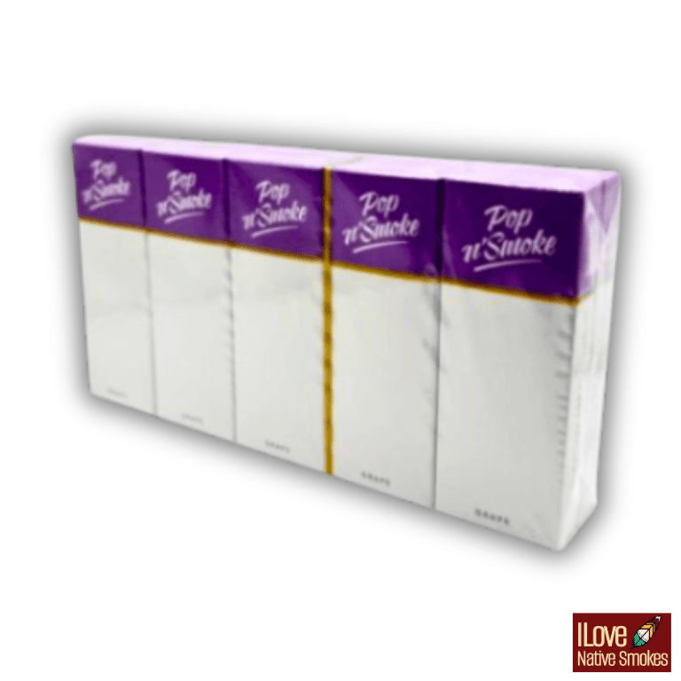 Pop N&rsquo; Smoke Grape Slims Cigarettes