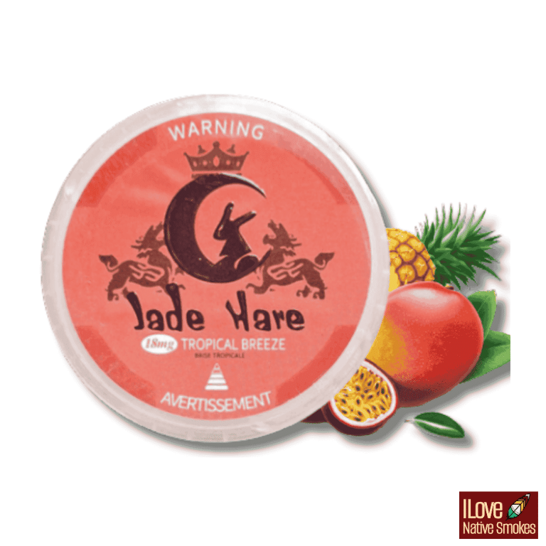 Jade Hare 18mg Tropical Breeze Nicotine Pouches