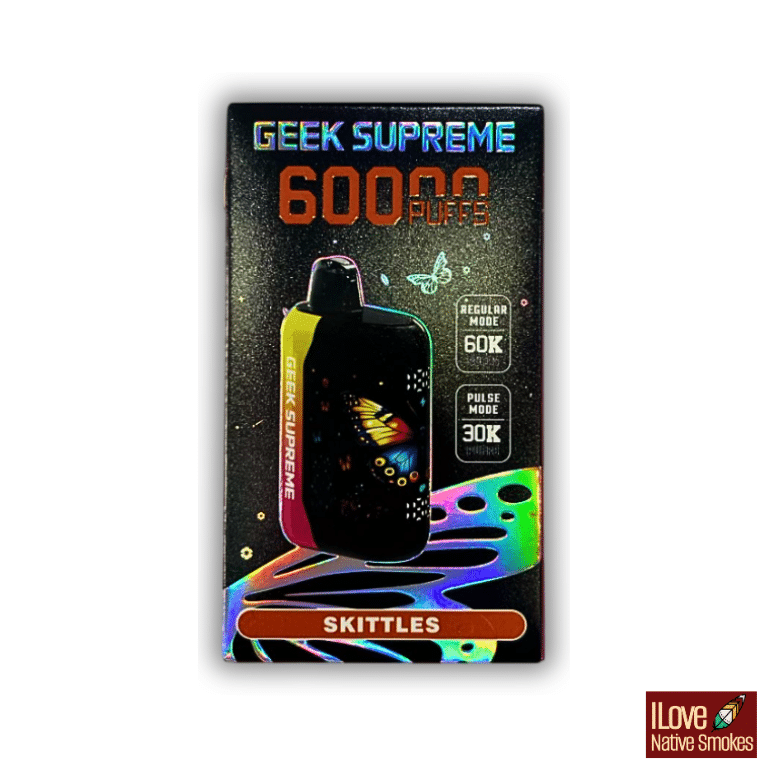 GEEK SUPREME Skittles 60K Puffs Vape