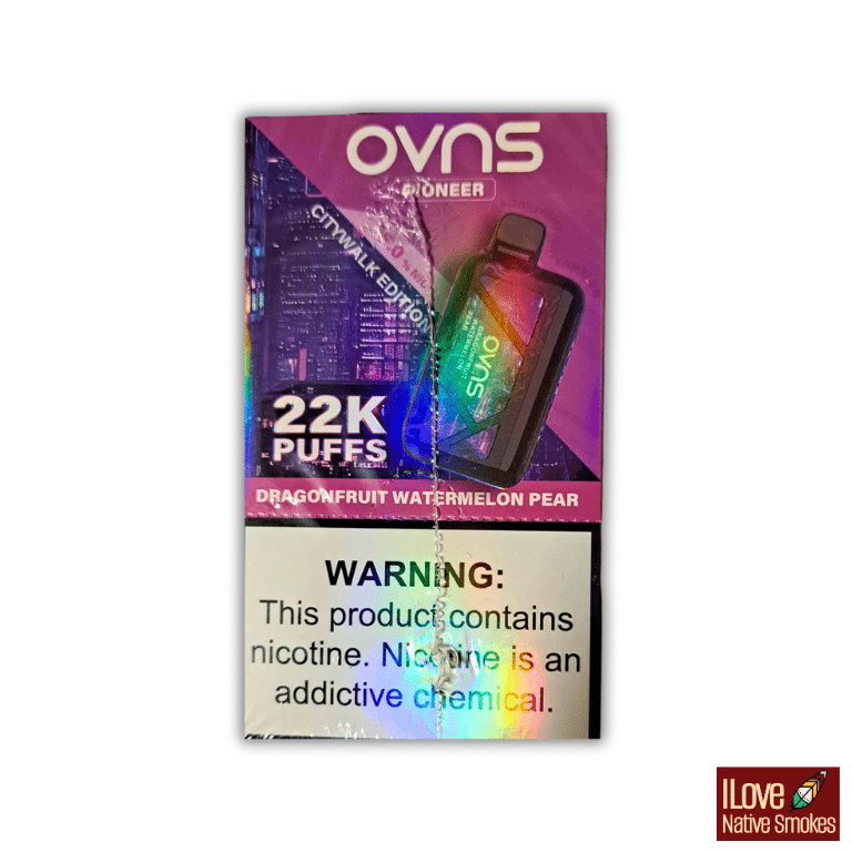 OVNS PIONEER Dragonfruit Watermelon Pear 22K Puffs Vape